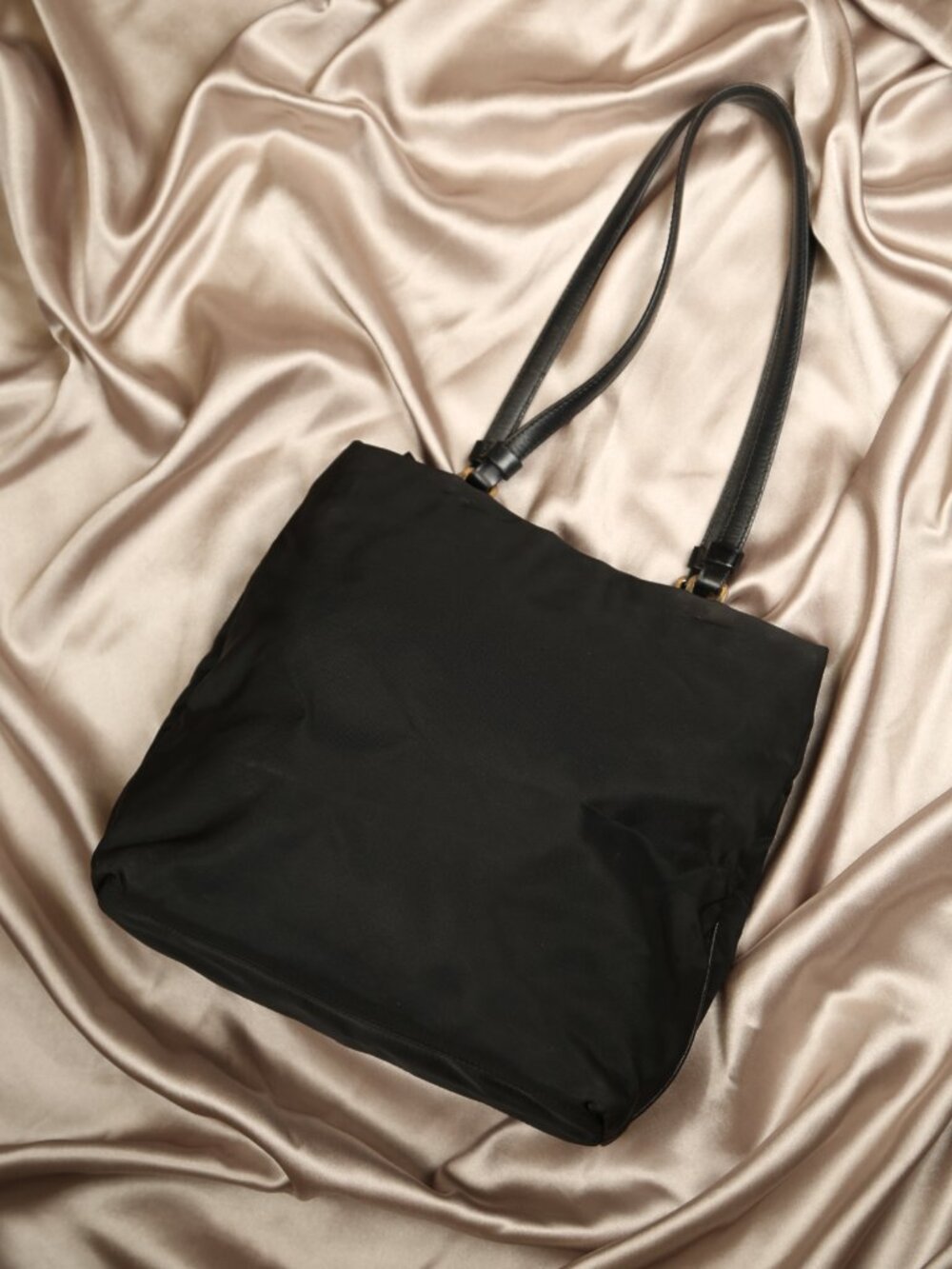 PRADA Nylon Tote Shoulder Bag - Picture 2 of 12